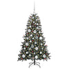 Kunstig juletre grønn 68 x 68 x 120 cm PVC og plast og stål