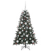 Kunstig juletre grønn 68 x 68 x 120 cm PVC og plast og stål