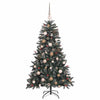 Kunstig juletre grønn 83,5 x 83,5 x 150 cm PVC og plast og stål