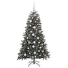 Kunstig juletre grønn 83,5 x 83,5 x 150 cm PVC og plast og stål