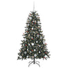 Kunstig juletre grønn 83,5 x 83,5 x 150 cm PVC og plast og stål