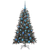 Kunstig juletre grønn 83,5 x 83,5 x 150 cm PVC og plast og stål
