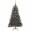 Kunstig juletre grønn 83,5 x 83,5 x 150 cm PVC og plast og stål