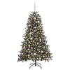Kunstig juletre grønn 99 x 99 x 180 cm PVC og plast og stål