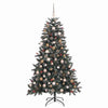 Kunstig juletre grønn 99 x 99 x 180 cm PVC og plast og stål