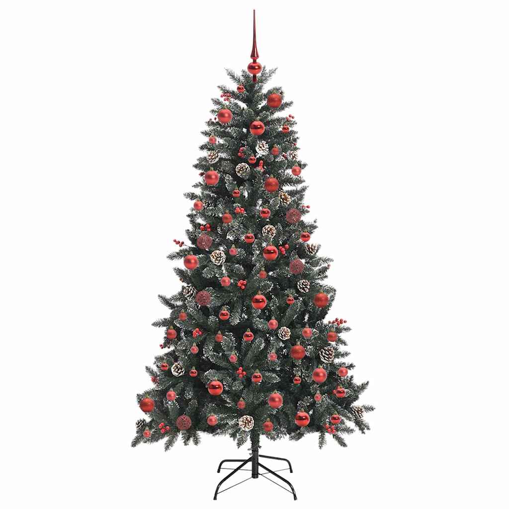 Kunstig juletre grønn 99 x 99 x 180 cm PVC og plast og stål