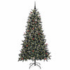 Kunstig juletre grønn 99 x 99 x 180 cm PVC og plast og stål