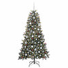 Kunstig juletre grønn 99 x 99 x 180 cm PVC og plast og stål
