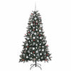 Kunstig juletre grønn 99 x 99 x 180 cm PVC og plast og stål