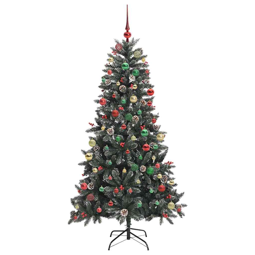 Kunstig juletre grønn 99 x 99 x 180 cm PVC og plast og stål