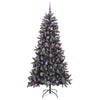 Kunstig juletre grønn 114 x 114 x 210 cm PVC og plast og stål