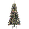 Kunstig juletre med 300 LED grønn 129,5 x 129,5 x 240 cm