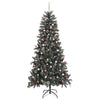 Kunstig juletre med 300 LED grønn 129,5 x 129,5 x 240 cm
