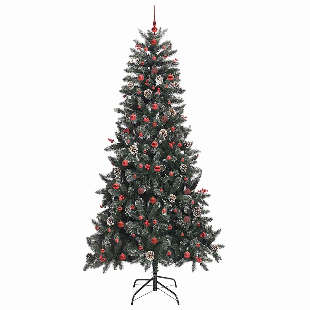 Kunstig juletre med 300 LED grønn 129,5 x 129,5 x 240 cm