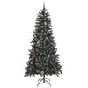 Kunstig juletre med 300 LED grønn 129,5 x 129,5 x 240 cm