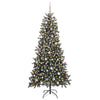 Kunstig juletre med 300 LED grønn 129,5 x 129,5 x 240 cm