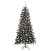 Kunstig juletre med 300 LED grønn 129,5 x 129,5 x 240 cm
