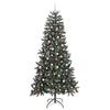 Kunstig juletre med 300 LED grønn 129,5 x 129,5 x 240 cm