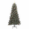 Kunstig juletre med 300 LED grønn 129,5 x 129,5 x 240 cm