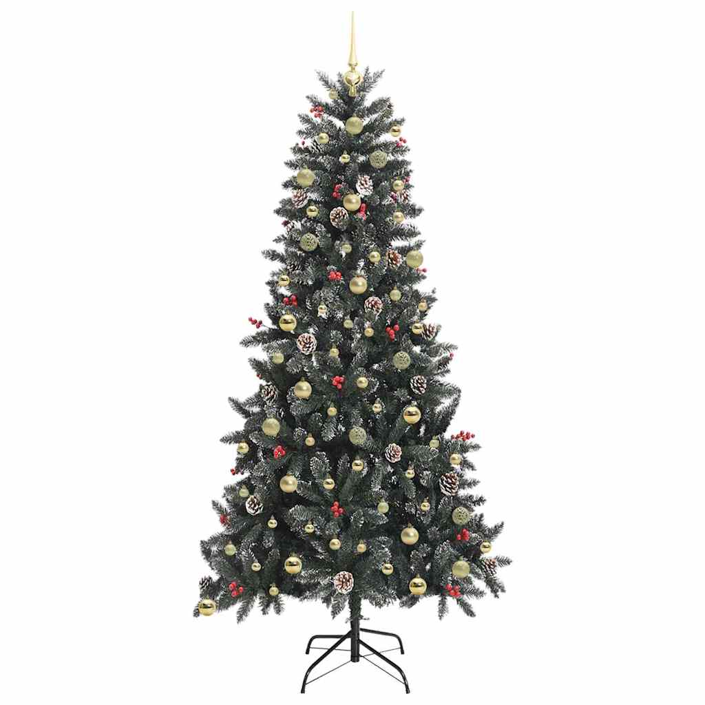 Kunstig juletre med 300 LED grønn 129,5 x 129,5 x 240 cm