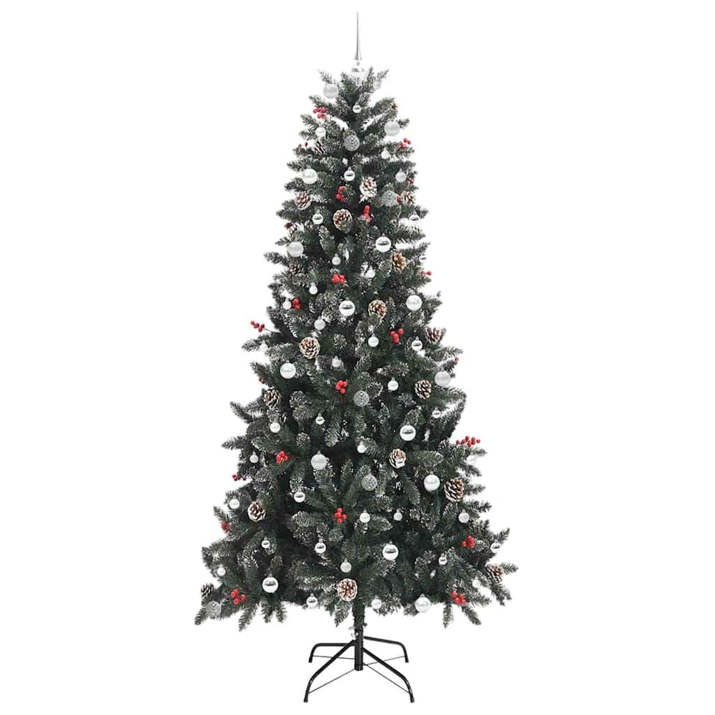 Kunstig juletre med 300 LED grønn 129,5 x 129,5 x 240 cm