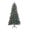 Kunstig juletre med 300 LED grønn 129,5 x 129,5 x 240 cm