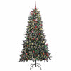 Kunstig juletre med 300 LED grønn 129,5 x 129,5 x 240 cm