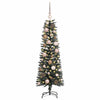 Kunstig juletre grønn 40,5 x 40,5 x 120 cm PVC og plast og stål