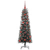 Kunstig juletre grønn 40,5 x 40,5 x 120 cm PVC og plast og stål