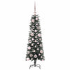 Kunstig juletre grønn 40,5 x 40,5 x 120 cm PVC og plast og stål