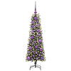 Kunstig juletre grønn 40,5 x 40,5 x 120 cm PVC og plast og stål