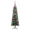 Kunstig juletre grønn 40,5 x 40,5 x 120 cm PVC og plast og stål