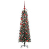Kunstig juletre grønn 43 x 43 x 150 cm PVC og plast og stål