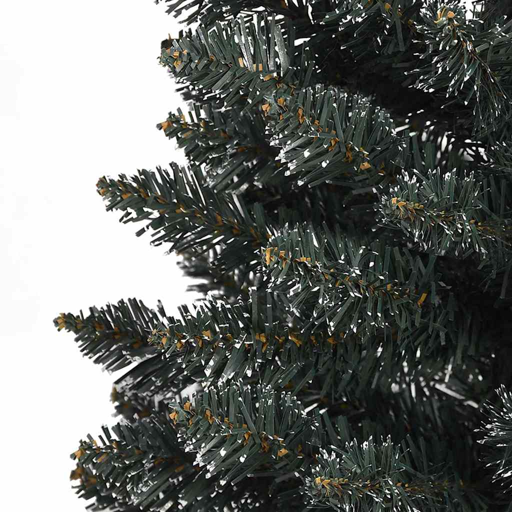 Kunstig juletre med 150 LED grønn 150 cm PVC og plast og stål