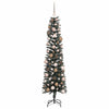 Kunstig juletre grønn 50,5 x 50,5 x 180 cm PVC og plast og stål