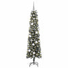 Kunstig juletre grønn 50,5 x 50,5 x 180 cm PVC og plast og stål