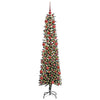 Kunstig juletre grønn 50,5 x 50,5 x 180 cm PVC og plast og stål