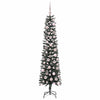 Kunstig juletre grønn 50,5 x 50,5 x 180 cm PVC og plast og stål