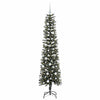 Kunstig juletre grønn 50,5 x 50,5 x 180 cm PVC og plast og stål