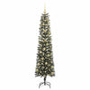 Kunstig juletre grønn 50,5 x 50,5 x 180 cm PVC og plast og stål