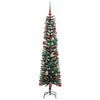 Kunstig juletre grønn 50,5 x 50,5 x 180 cm PVC og plast og stål
