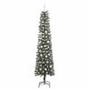 Kunstig juletre grønn 58 x 58 x 210 cm PVC og plast og stål