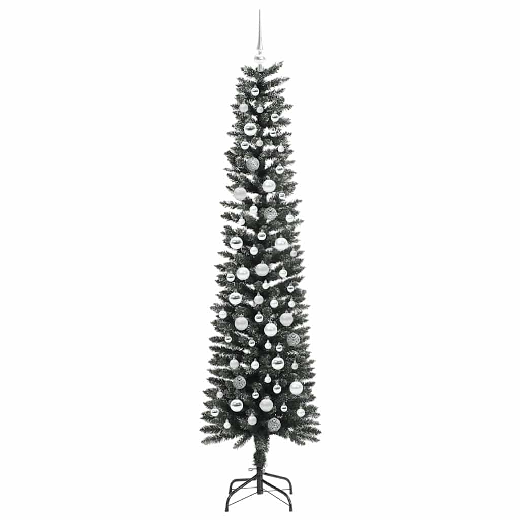 Kunstig juletre grønn 58 x 58 x 210 cm PVC og plast og stål