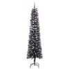 Kunstig juletre grønn 58 x 58 x 210 cm PVC og plast og stål