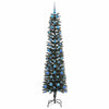 Kunstig juletre grønn 58 x 58 x 210 cm PVC og plast og stål