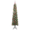 Kunstig juletre grønn 58 x 58 x 210 cm PVC og plast og stål