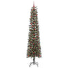 Kunstig juletre grønn 58 x 58 x 240 cm PVC og plast og stål