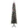 Kunstig juletre grønn 58 x 58 x 240 cm PVC og plast og stål