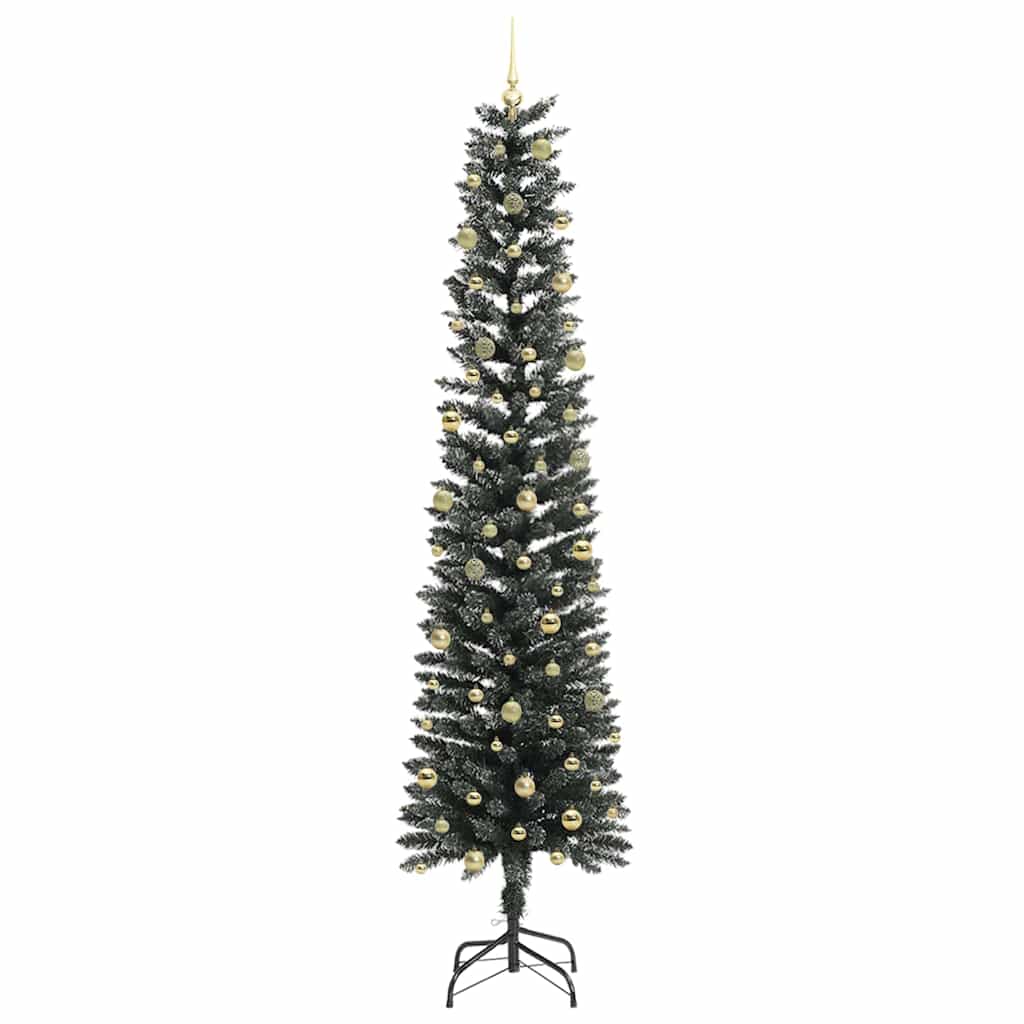 Kunstig juletre grønn 58 x 58 x 240 cm PVC og plast og stål