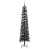 Kunstig juletre grønn 58 x 58 x 240 cm PVC og plast og stål